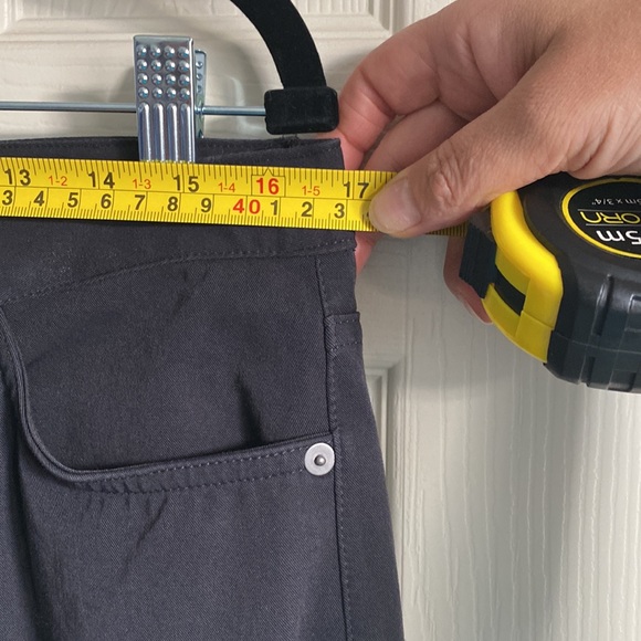 NIKE DRI FIT Slim Fit Black Pants Size M - Picture 10 of 11